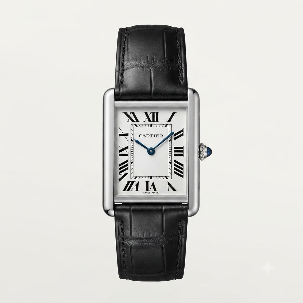 Cartier Black Silver (Roman)