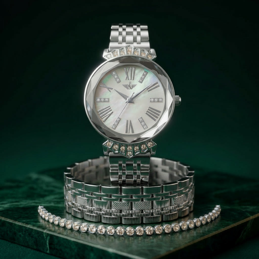 Newfande Silver Watch